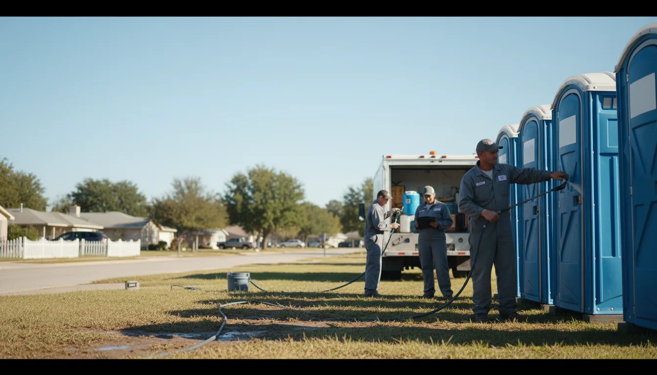 Long-Term Portable Toilet Rental in Morse, LA near me